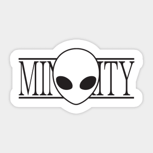 True Minority Sticker